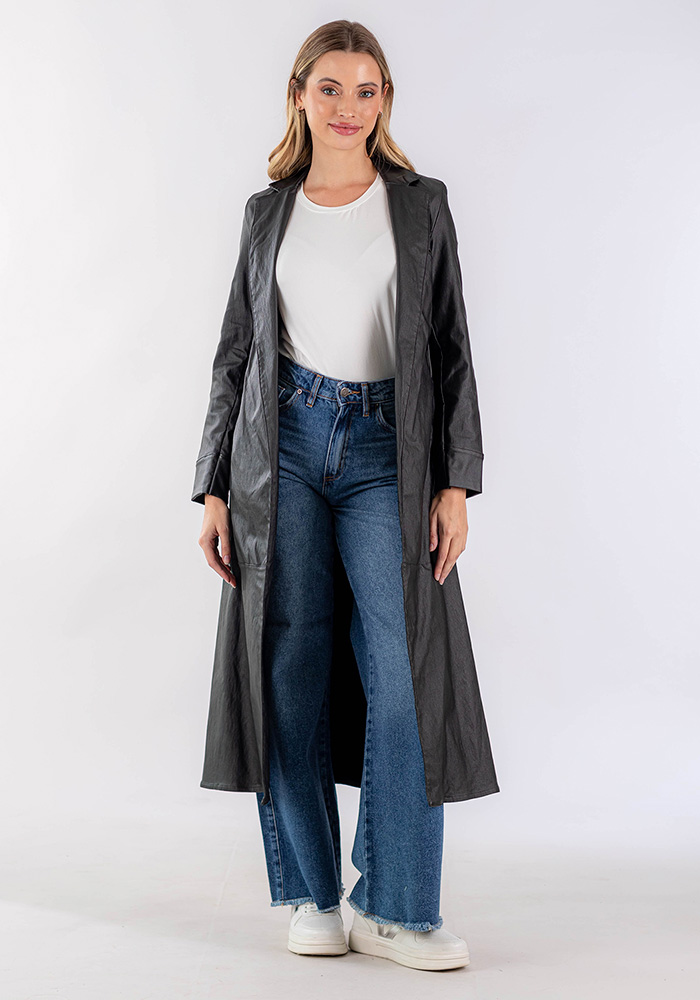 Maxi blazer engomado