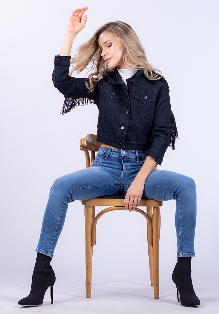 Campera Texana Flecos